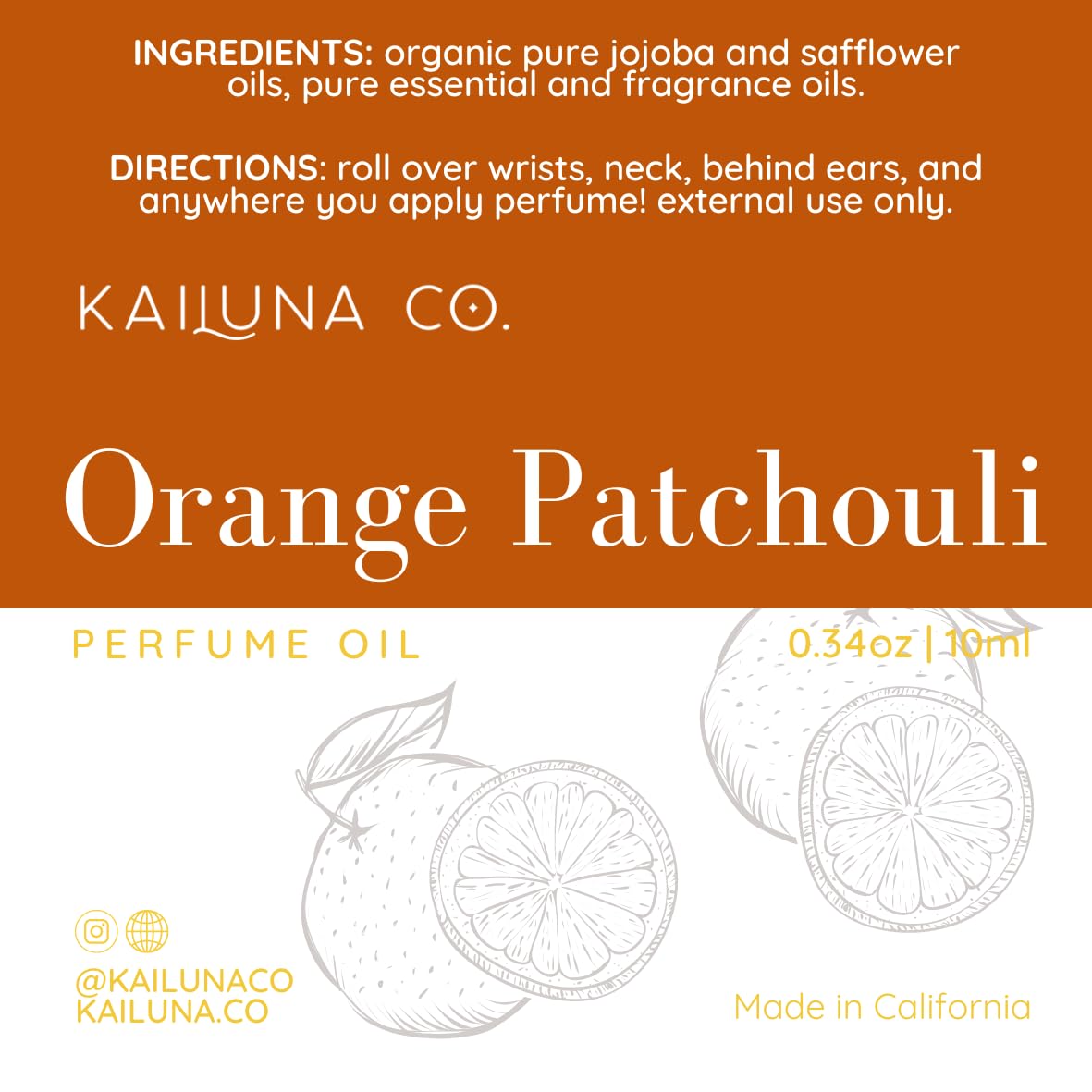 Roll-on Perfume Oils