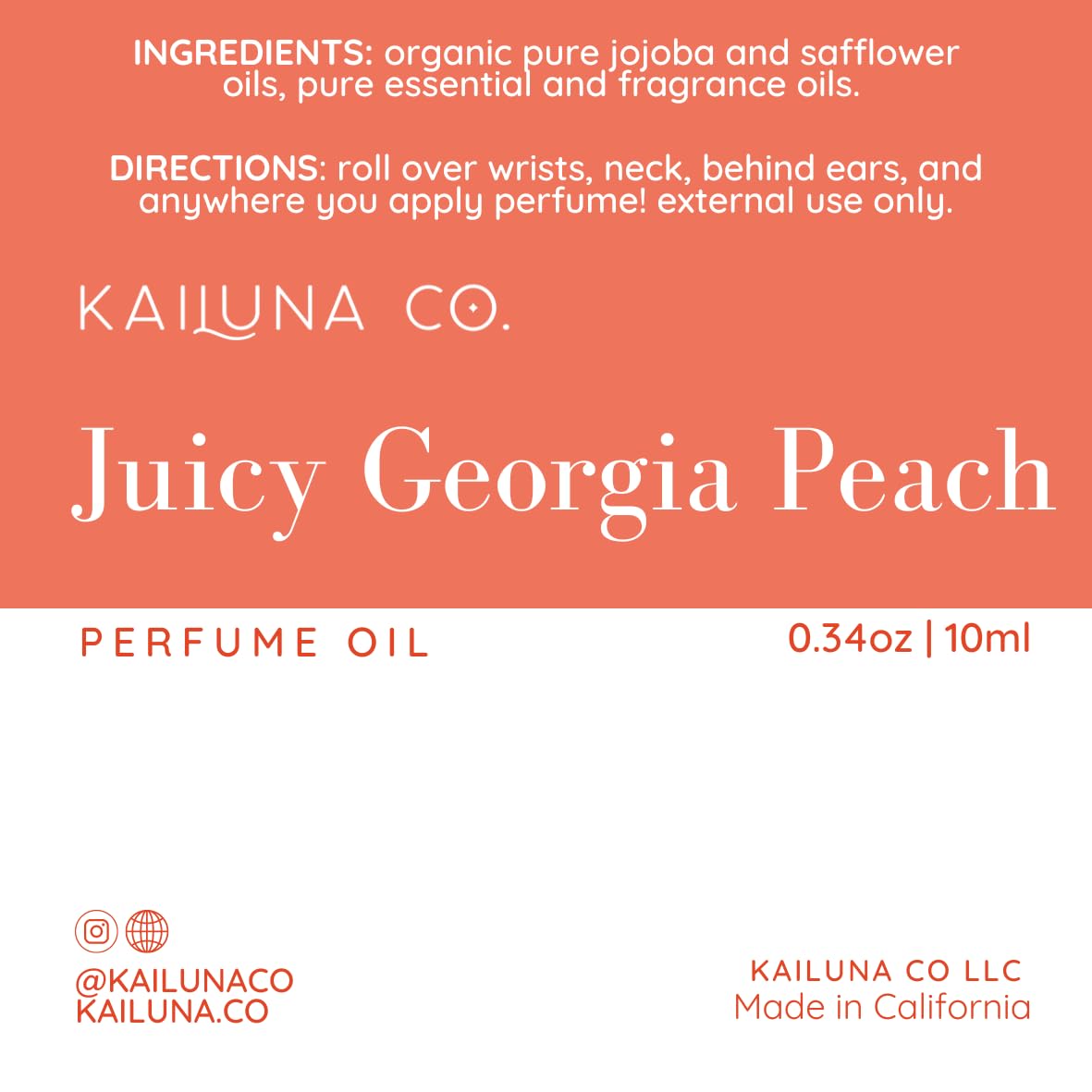Roll-on Perfume Oils