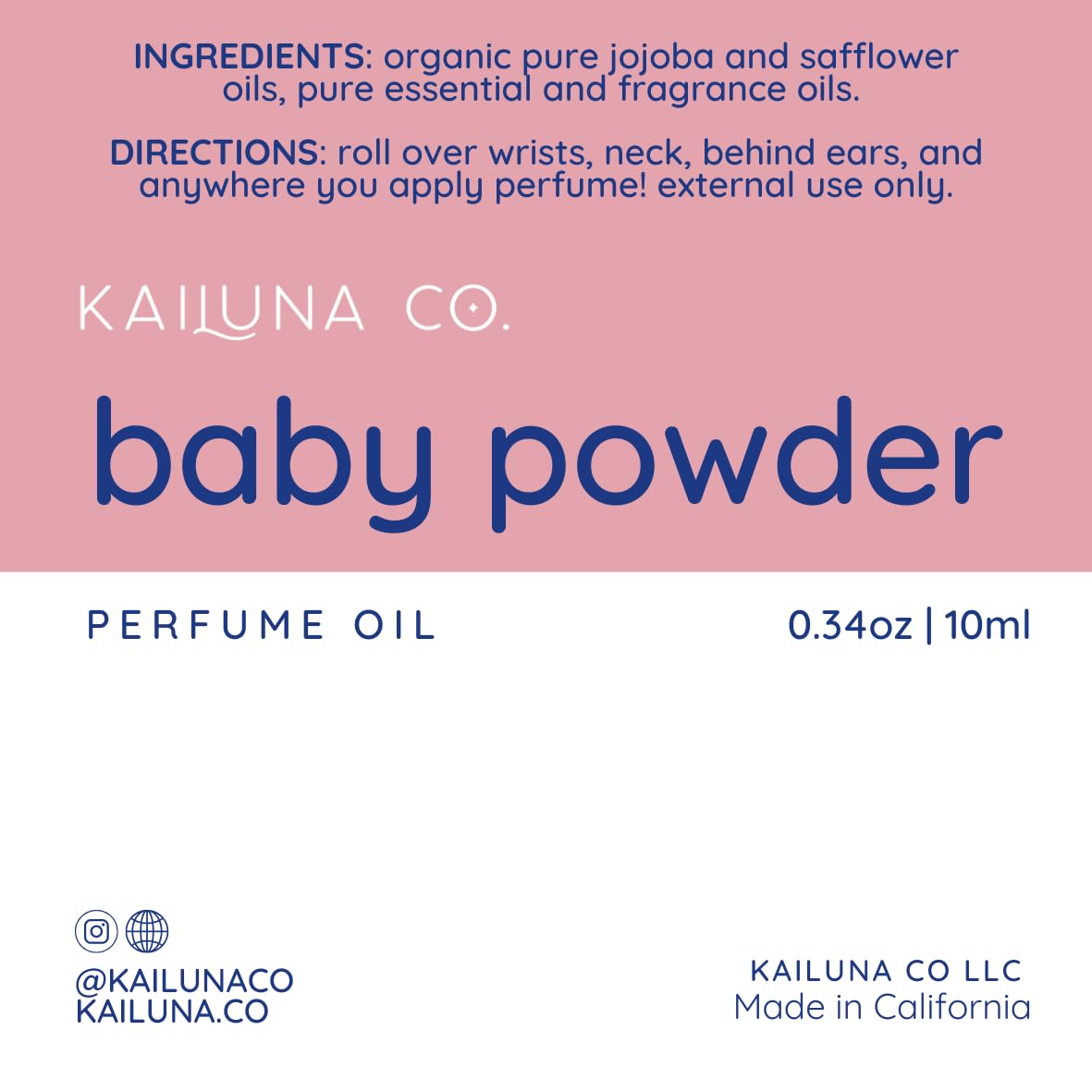 Roll-on Perfume Oils